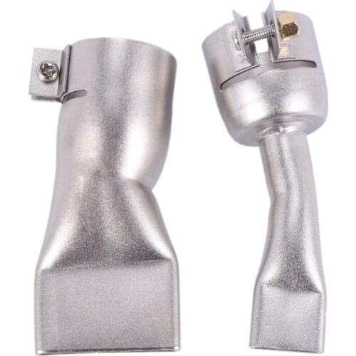 Promotion! 2Pcs Welding Nozzles For Leister / Bak Hot Air Heat ,20Mm And 40Mm Flat Weld Nozzle