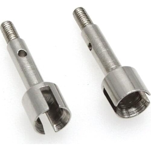 RCTOYFUN 2pcs Metal Rear Wheel Axle Cup Upgrade DIY Assembly Accessories For Weili 1:14 144001-1283 Remote Control Cralwer Car