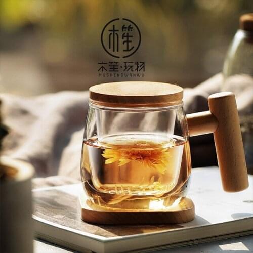 Glass Water Pot Cold Water Bottle Handle Water Kettle Transparent Heat Resistant Juice Teapot Pitcher Water Jug Kettle 1.2L