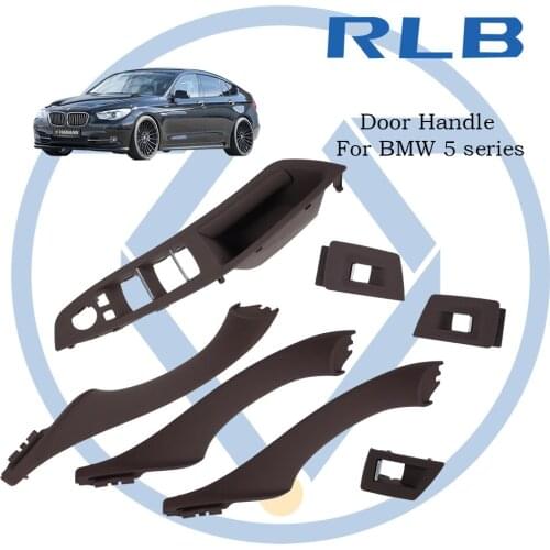 Car Interior Inner Door Handle Panel Pull Trim Cover Left Hand Drive LHD For BMW 5 Series