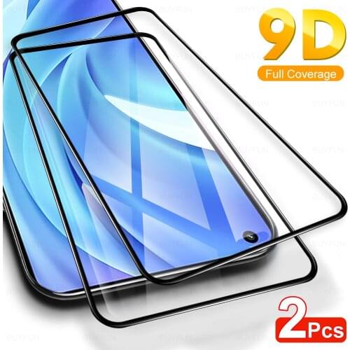 2Pcs Full Cover Protective Glass For Xiaomi Mi 11 Lite Tempered Glass For Xiao Mi11 Xaomi XiaoMi11 11Lite 6.55" Phone Protector
