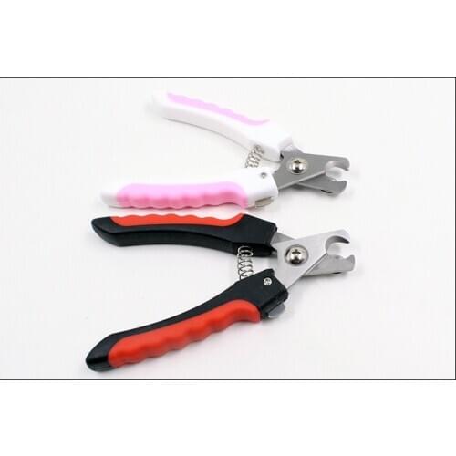 1pc Pet Supplies Nail Clippers Files TWO-piece Pet Grooming Suit 2 sizes for choose the Nail Clippers Wholesale