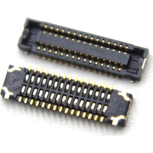 10pcs/lot Original LCD display FPC Connector Port Plug on mainboard For ASUS Zenfone 2 ZE550ML ZE551ML Z00AD 30pin 8.5mm