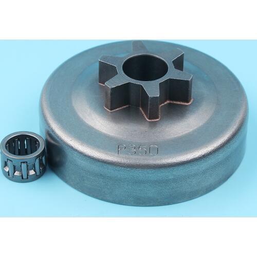 3/8"x6T Clutch Drum Sprocket Bearing Kit For Poulan PP210 PP295 255 2500 2600 2750 2775 2900 3050 P600 2150 Chainsaw Spare Part
