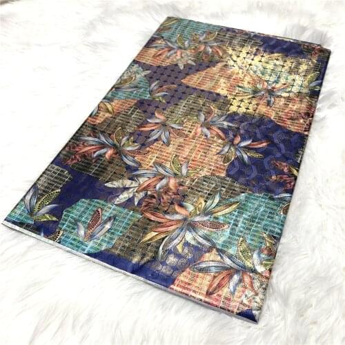 5yards Soft Bronzed Shiny Damask Shadda Bazin Riche Fabric For Cloth 100% Cotton Top Quality African Fabric Guniea Brocade