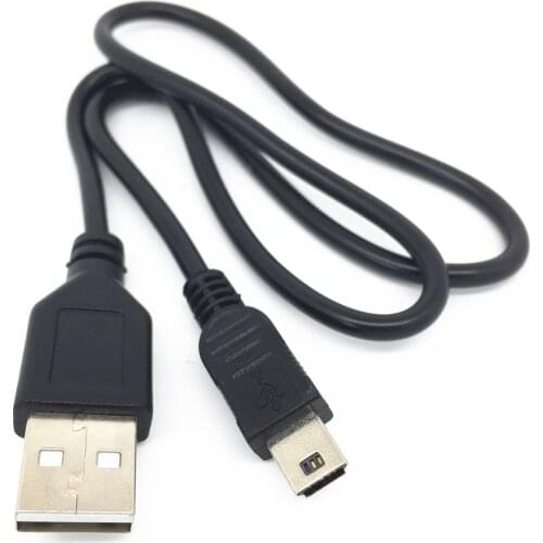 50cm USB 2.0 Charging Cable A To MINI 5 Pin for SONY PS3 Charger Corde