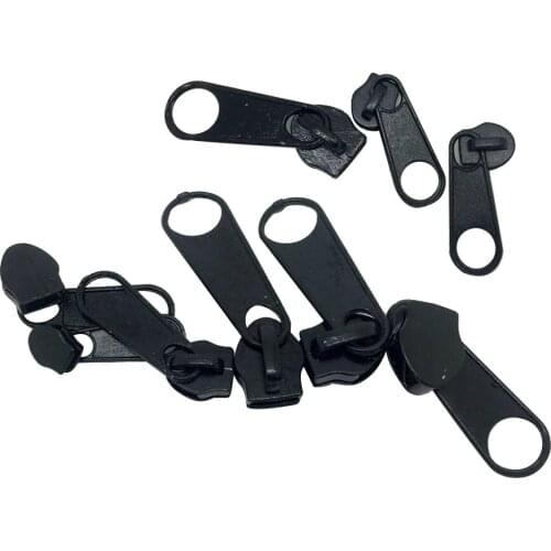 9pcs New Metal Fix Zipper Zip Sliders Instant Repair Kit Replacement