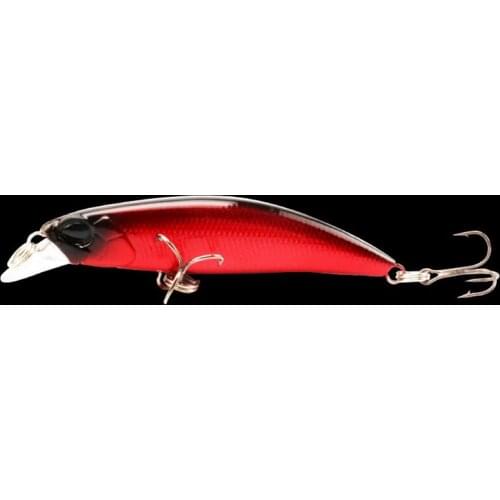 Minnow Bionic Sinking Wobblers 7cm/4g Plastic Fishing Bait Lifelike 3D Eyes Diving 0.5-2M Freshwater Fishing Lure Hard Lure