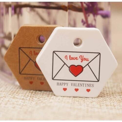 3*3.5cm mutli styles Diy Happy valentines day gifts label tag Sweet love valentines /get married wedding label tag 200pcs /lot