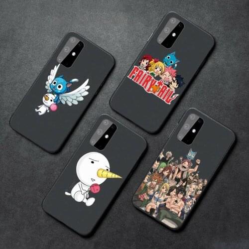 Manga Fairy Tail Phone Case For Samsung A21S A32 A51 A52 A71 A50 A12 S10 S20 S21 Plus Fe Ultra
