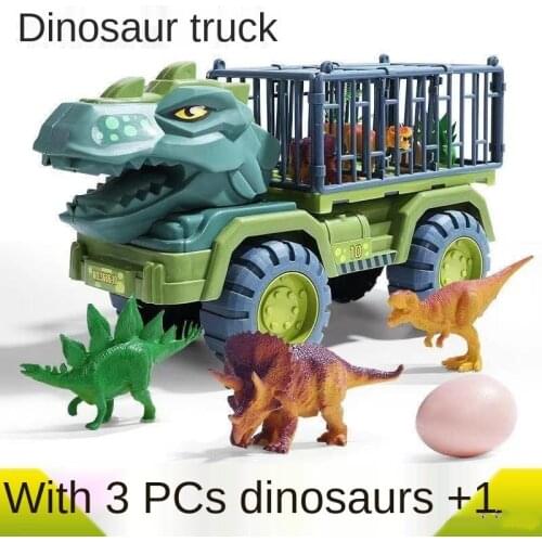 Childrens Super Large Inertia Dinosaur Car Engineering Car Excavator Boy Domineering Toy Car Transportation Truck