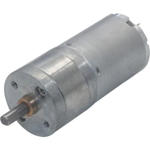 Diameter 25mm Micro Reduction DC Gear Motor JGA25-370 DC Geared Motor 3V6V9V12V24V Smart Car Robot Motor Miniature Motor
