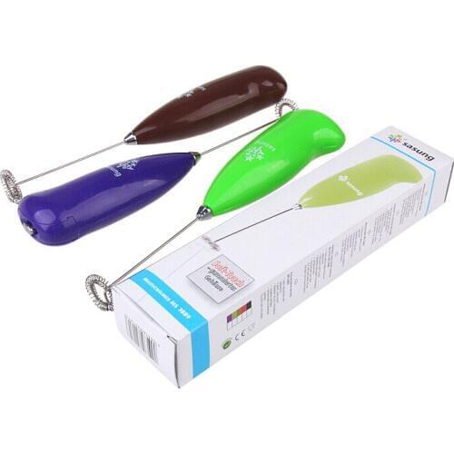 Egg beater Coffee Milk Drink Electric Whisk Mixer Frother Foamer Mini portable egg beaters Kitchen bar Cooking Tools gift