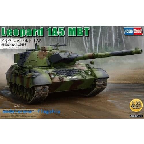 Hobby Boss HobbyBoss 1/35 Leopard 1A5 Main Battle Tank #84501 Plastic Model Building Kit
