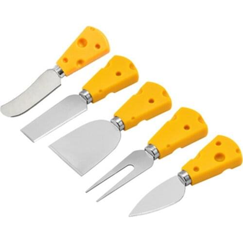 Cheese Tool Cheese Slicer Cutter Knife Creative Cheese Graters Kitchen Tools Cake Spatula Fork Butter Knife Tableware Set
