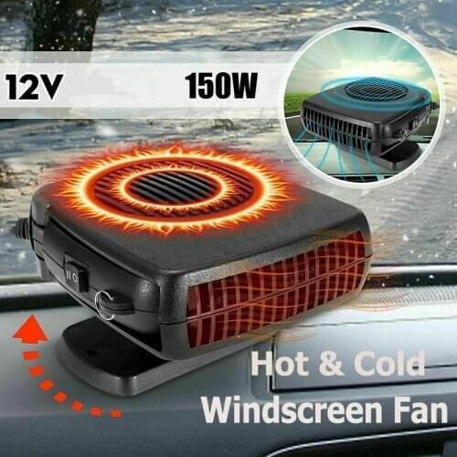 Mayitr Portable Auto Car Heater Defroster Demister DC 12V 200W Portable Car Heater Defogger Defroster Demister Heating Fan