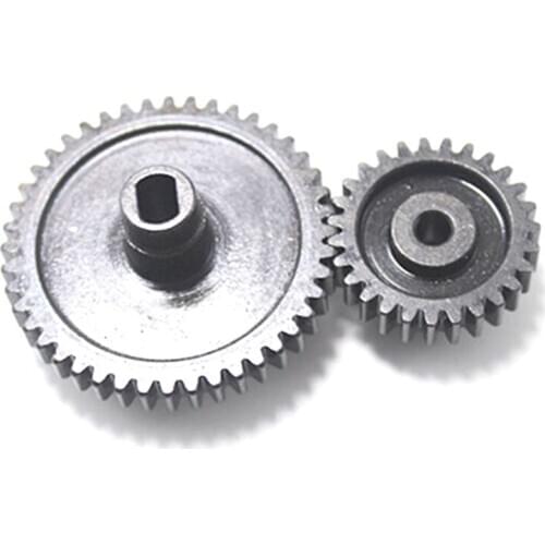 Upgrade Metal Reduction Gear + Motor Gear for Wltoys 144001 1/14 RC Car Parts