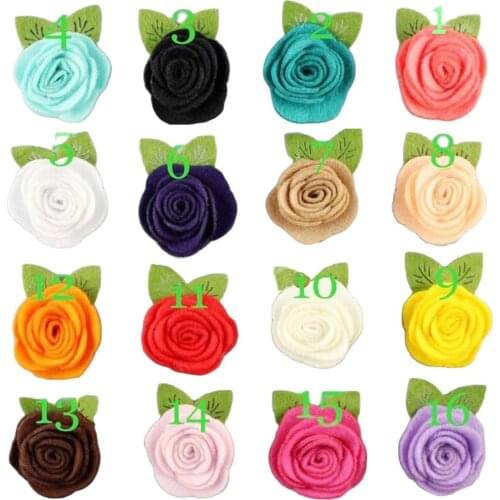2 inch Felt Flower Diy Flower For Girls Hair Accessories Headband Hairband Hair Clip 26Colors 120Pcs Free Shipping