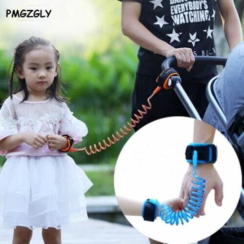 Safety Harness Leash Anti Lost Wrist Link Rope Leash Anti Lost Bracelet for Baby Kids Safety Retractable Leashes Safety Harness