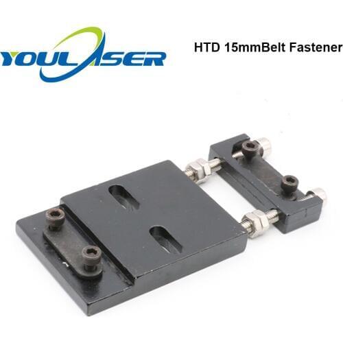 Belt Fastener For Width 15MM Open-Ended Timing Belt Transmission Belts For X/Y Axis Hardware Tools Machine Parts