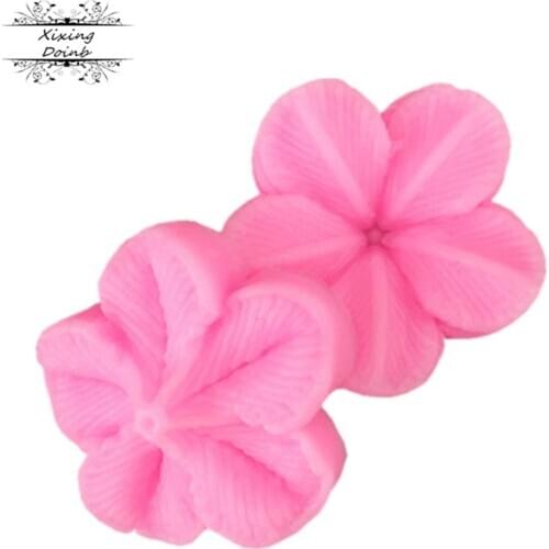 Xixing 3D Printing Mode Leaf Petals Die Clamping Piece Silicone Mold Fondant Sided Printinga cake decorating tools