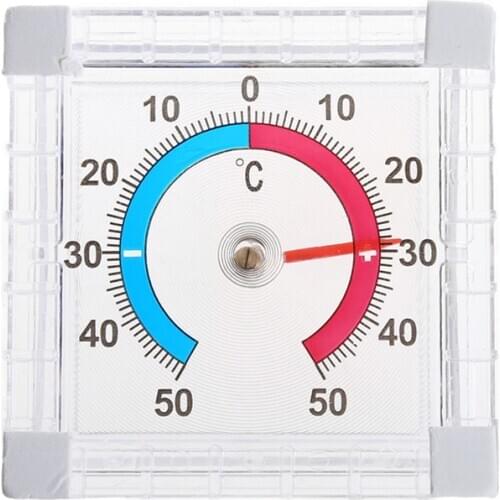 Temperature Thermometer Window Indoor Outdoor Wall Greenhouse Garden HOME