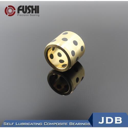JDB Solid Lubricating Bearing Bushing JDB121816 JDB121815 JDB121812 JDB121810 ( 2 Pcs ) JDB Bearings