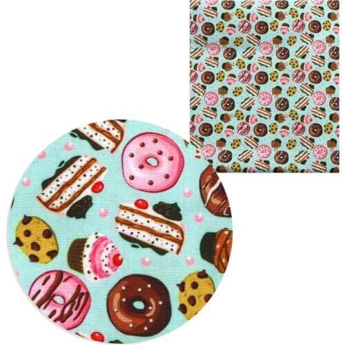 David accessories 50*145cm Health Food Fruit 100%cotton Fabric Patchwork For Sewing DIY for Sewing Tilda Doll Clothes,c11305