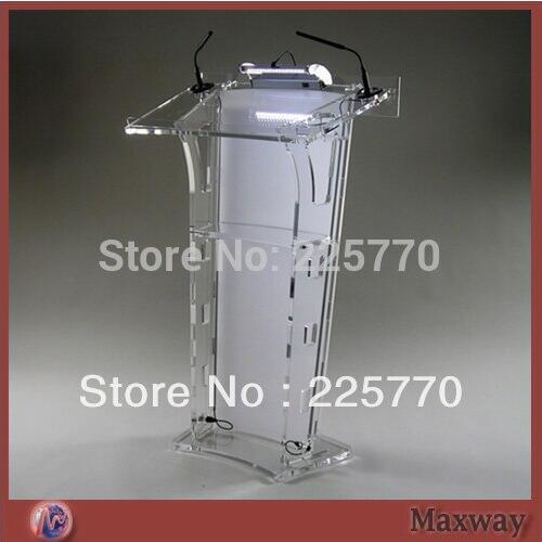 Clean Acrylic Podium Perspex Church Lectern Church Lucite Acrylic Podium Church Lectern