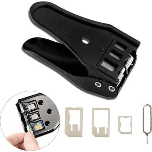 Etmakit 3 In 1 Micro/Standard to Nano SIM Card Cutter Tool for Apple iPhone 6/7/8 Samsung NK-Shopping