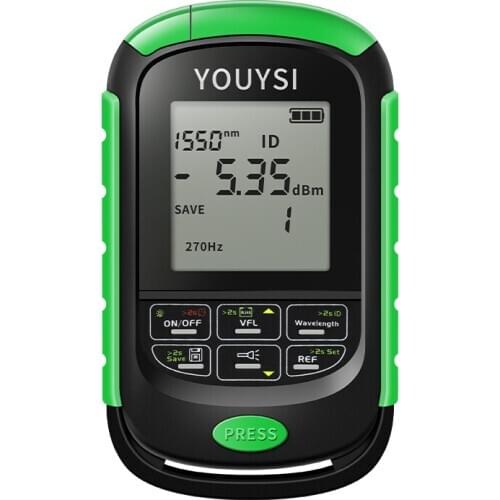 Free Shipping NEW 4in1 Optical Power Meter Visual Fault Locator Network Cable Test Optical Fiber Tester VFL