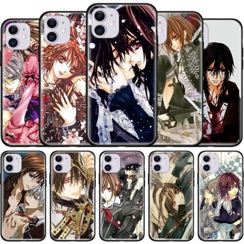 Comic Vampire Knight Cases For Apple iPhone 11 12 Pro 7 8 Plus XS Max 6 6S Soft Fashion Phone Coque SE 2020 XR X 12Mini Shell