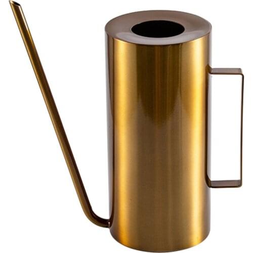 Watering Pot Large Capacity Watering Pots Gardening Lawn Care 1.5 Liters 1.5L Long-Mouth Lightweight Outdoor Indoor House Plants