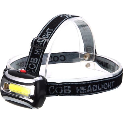 3W COB Headlight 3 Modes Head Lamp Portable Headlamp 600 Lumens Home Flashlight Torches Working Lights for Outdoor