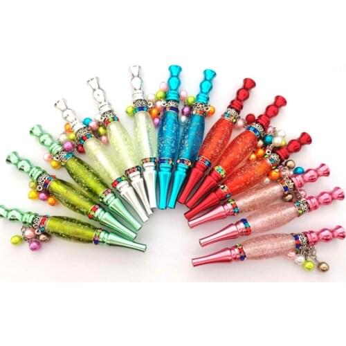 Cheaper Cigarette holder ring stock Diamond Glow in Dark Blunt Holder