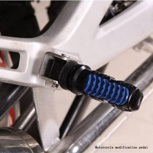 NEW Universal Motorcycle Foot Rest Scooter Foot-Peg Motorbike Pedal Modification Part Rear Passenger Foot-rests Footrests