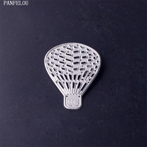 PANFELOU Easter Hot air balloon shape Scrapbooking card album paper die metal craft stencils punch cuts dies cutting