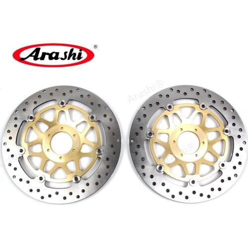 ARASHI CNC Front Brake Rotors Brake Discs For HONDA VFR R 400 1989 1990 1991 1992 1993 VFR-R VFR400R VFRR VFRR400 VFR-R400