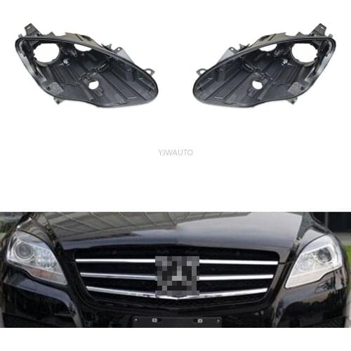 Headlight Base For Mercedes Benz W251 R Class R300 R350 R500 2010~2017 Headlamp House Car Rear Base Headlight Back Support