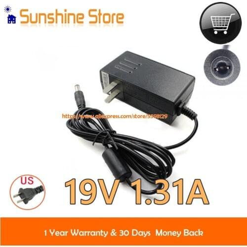 Genuine US Style Plug AOC ADPC1925CQ ADPC1925C0 Ac Adapter For Monitor 19V 1.31A 25W AC DC Adapter Charger Laptop Power Supply