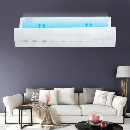 New Home Adjustable Air Conditioner Cover Outdoor Anti Direct Blowing Retractable Air Conditioning Wind Shield Deflector Baffle