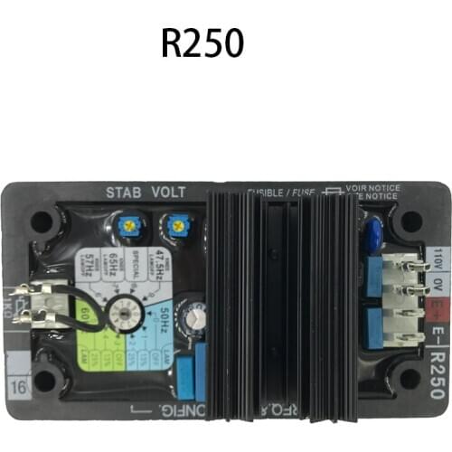 Automatic Voltage Regulator R250 AVR For Generator Genset Volt Regulation