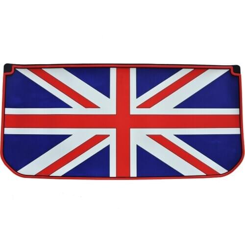 Special Rubber Car Floor Mats+ Trunk Mats for Mini F56 Mini Cooper Coopers Senior Environmental Latex British Flag Warehouse