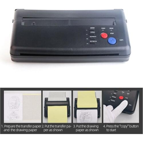 Thermal Copier Stencil Machine Tattoo Transfer Machine Printer Drawing Thermal Stencil Maker Copier for Tattoo Transfer Paper
