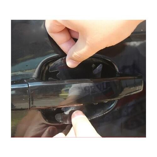 Motorcycle sticker universal invisible Car door handle stickers car sticker protection protector film scratches resistant cover