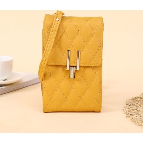 Vintage Women Multi Card Shoulder Bags PU Leather Crossbody Bag for Ladies Mobile Phone Pouch with Zipper Hasp bolsas femininas