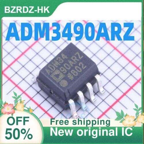 2-10PCS/lot ADM3490ARZ ADM34 ADM3490AR SOP-8 New original IC