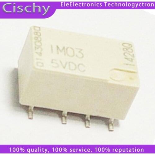 1PCS IM03GR IM03GR-5V IM03 RELAY DPDT 2A 5V SOP-8