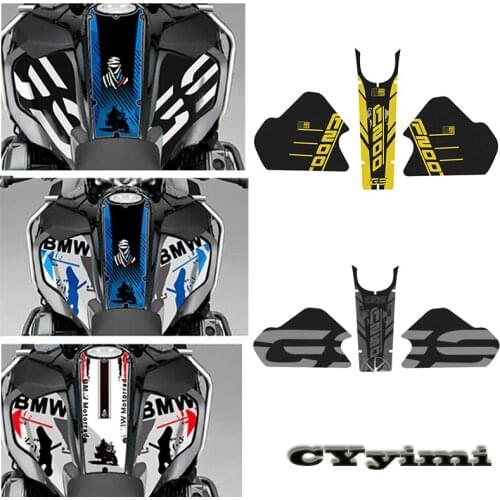 Motorcycle Stickers Decals Moto Accessories R1200gs LC R1250gs Adventure Fuel Oil Tank Reflective Protection Pads Set
