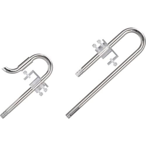 Aquarium Fish Tank Filter Inflow Outflow Lily Pipe Oil Film Remover Set Stainless Steel Tube with Surface Skimmer